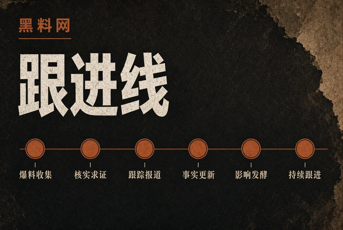 事件公开资料追踪